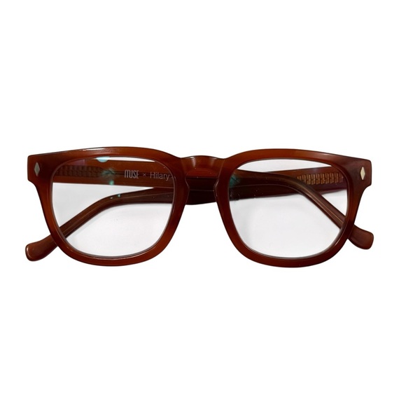 Muse x Hilary Duff Ruth retro full rim frame prescription glasses - Picture 4 of 6